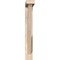 Ekena Millwork Traditional Block Smooth Bracket w/ Offset Brace, Douglas Fir, 3 1/2"W x 22"D x 26"H BKT0402X22X26TRA05SDF - alternate 3